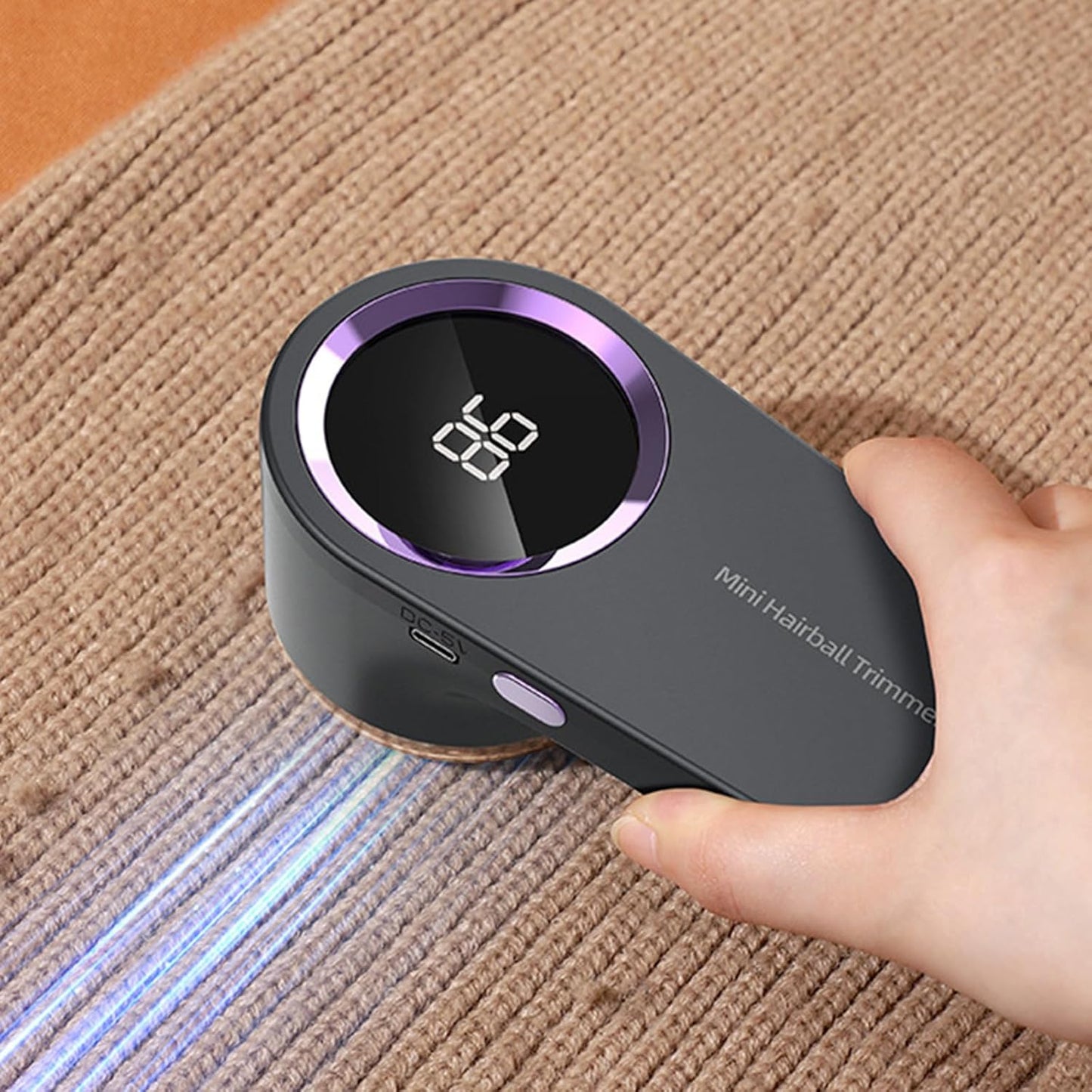Lint Remover For Clothing Portable Electric Fuzz Pellet Remover LED Display Rechargeable For Clothes Fabric Shaver Fluff Remover